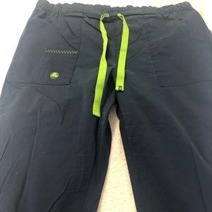 Medical uniform paints blue